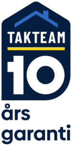 Takteams 10-åriga garanti för takmålning