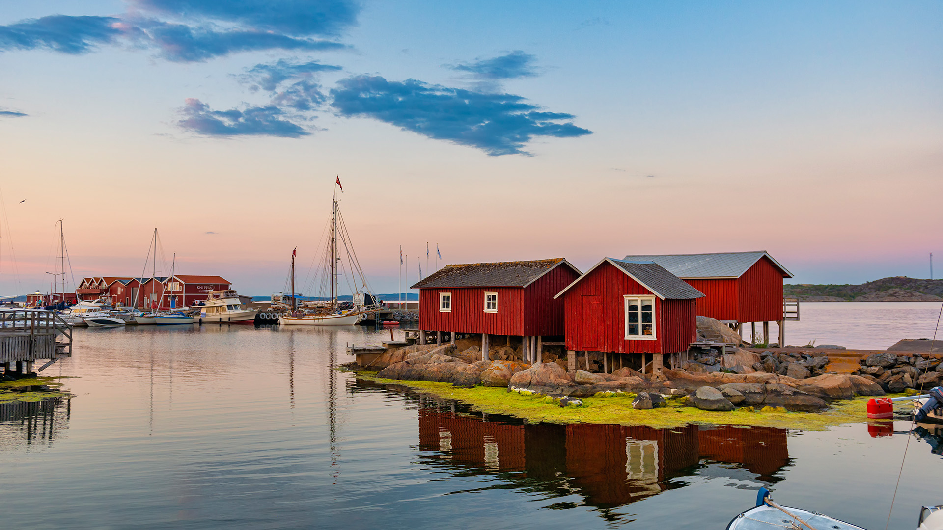 Taktvätt på Orust